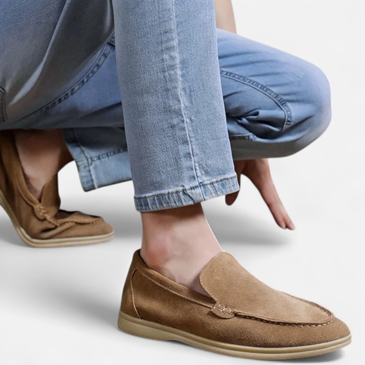 Dorlani | Mocassins en Cuir Suédé pour Homme – Sobriété Distinguée, Confort Élégant