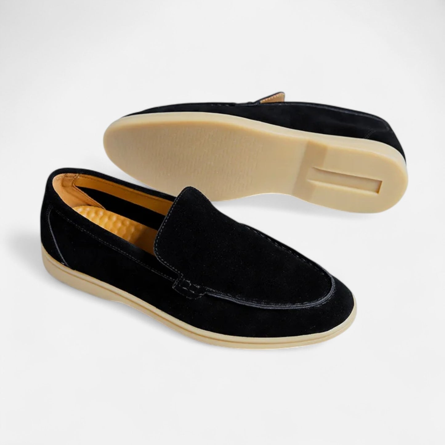 Dorlani | Mocassins en Cuir Suédé pour Homme – Sobriété Distinguée, Confort Élégant