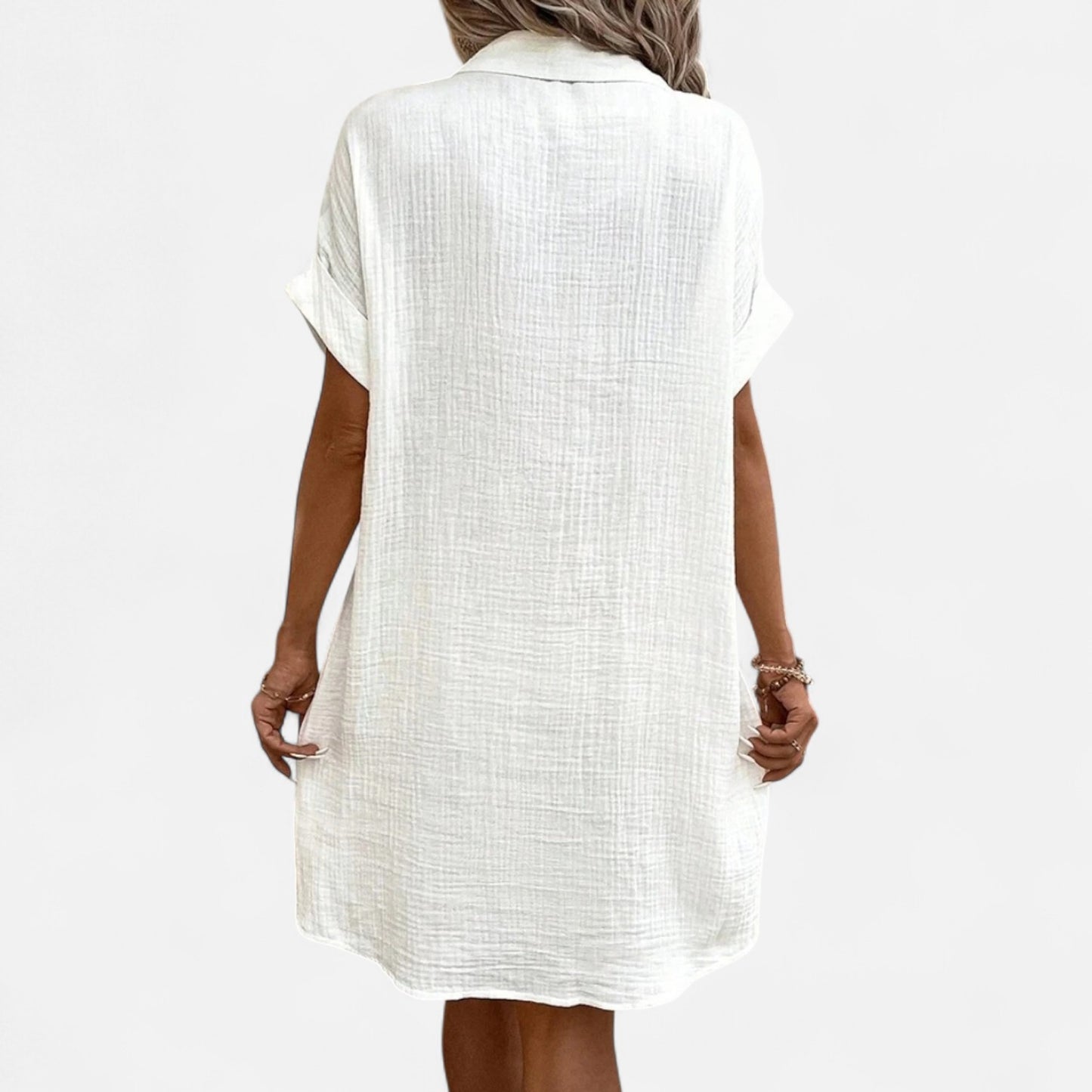 Dorlani | Robe Vintage Courte pour Femme – Élégance Rétro, Charme Intemporel