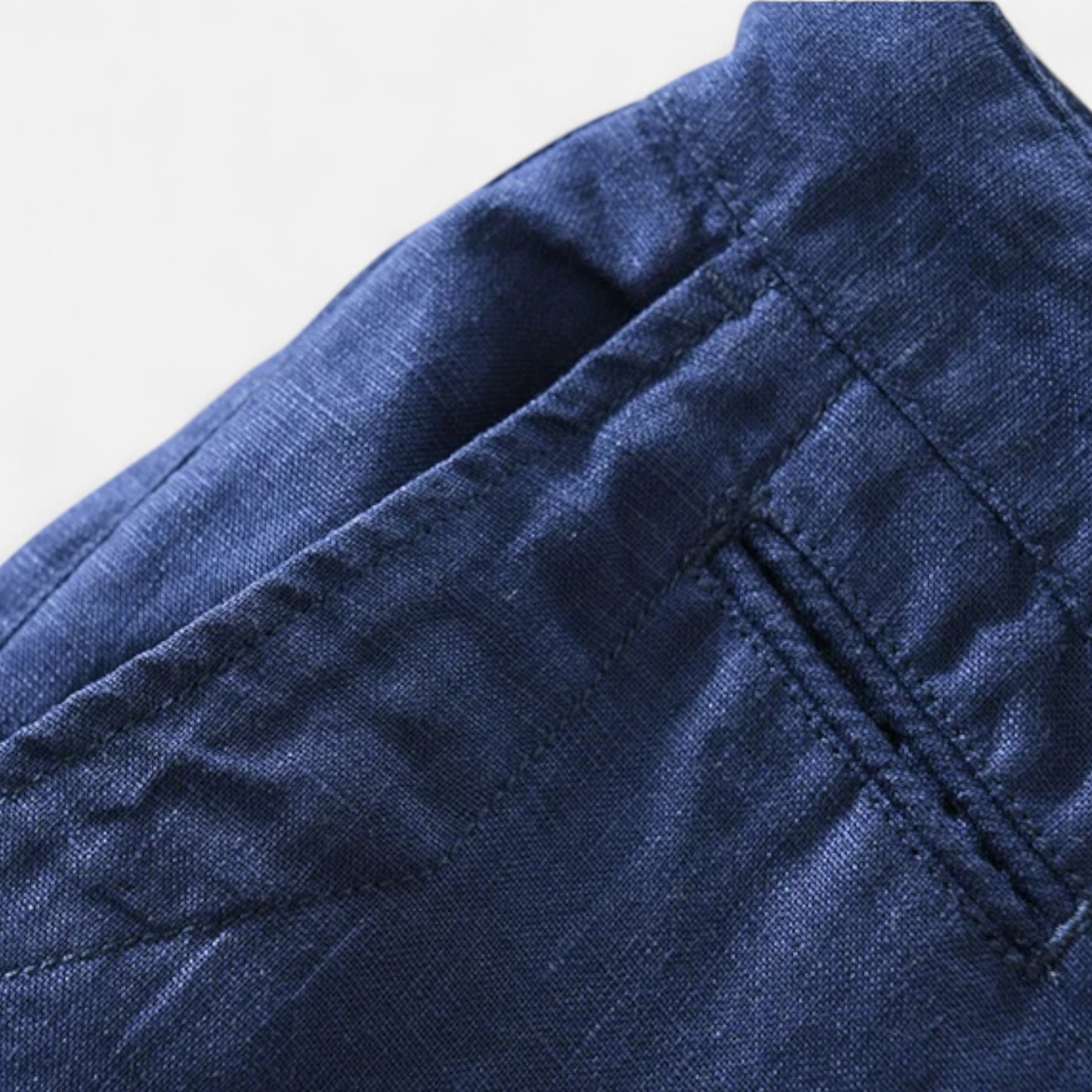 Dorlani | Short en Lin Pur pour Homme – Élégance Naturelle, Fraîcheur Inégalée