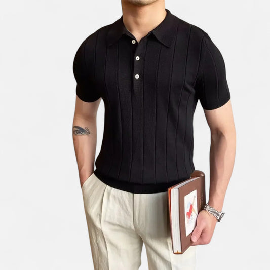 Dorlani | Polo à Manches Courtes pour Homme – Élégance Décontractée, Raffinement Intemporel