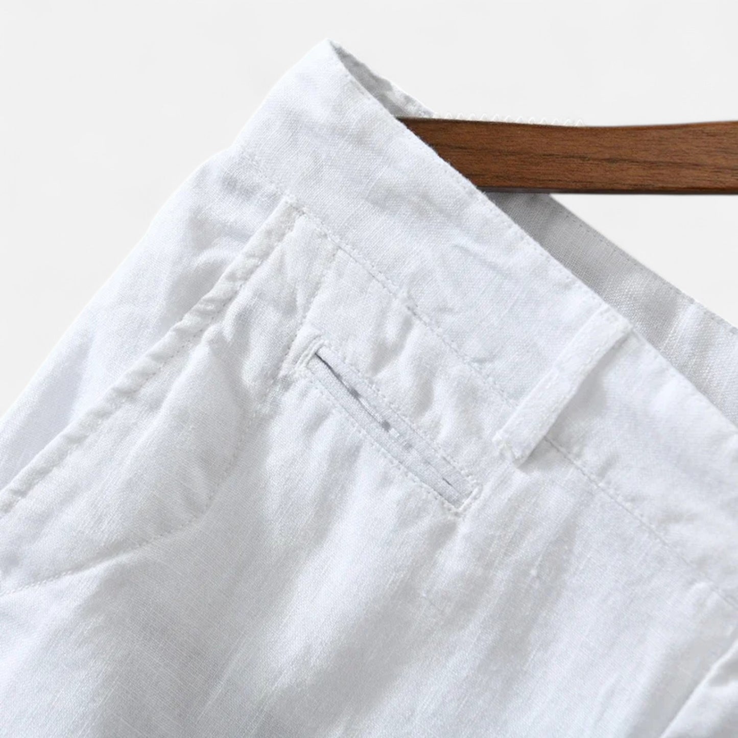 Dorlani | Short en Lin Pur pour Homme – Élégance Naturelle, Fraîcheur Inégalée