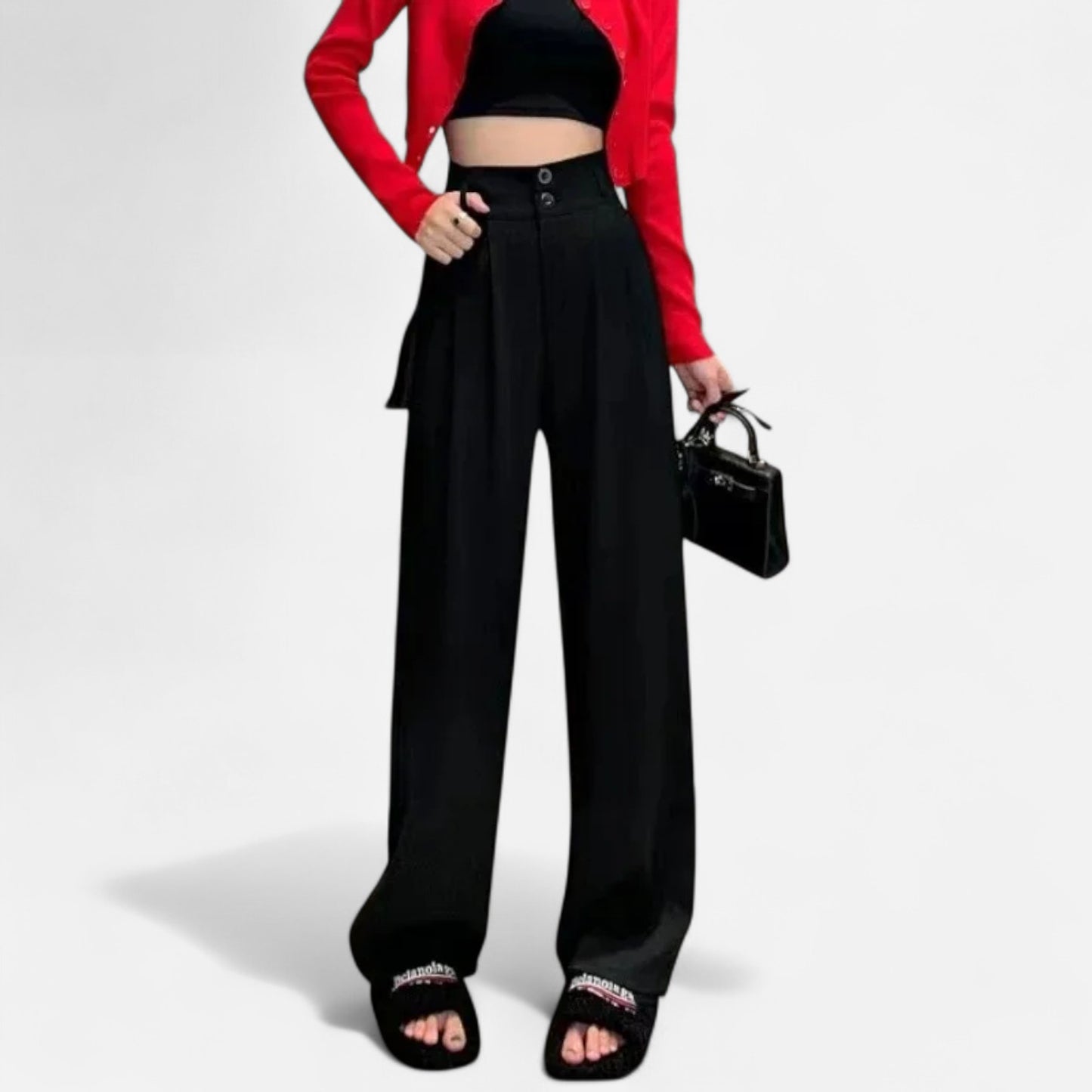 Dorlani | Pantalon Large Élégant pour Femme – Fluidité Contemporaine, Raffinement Intemporel
