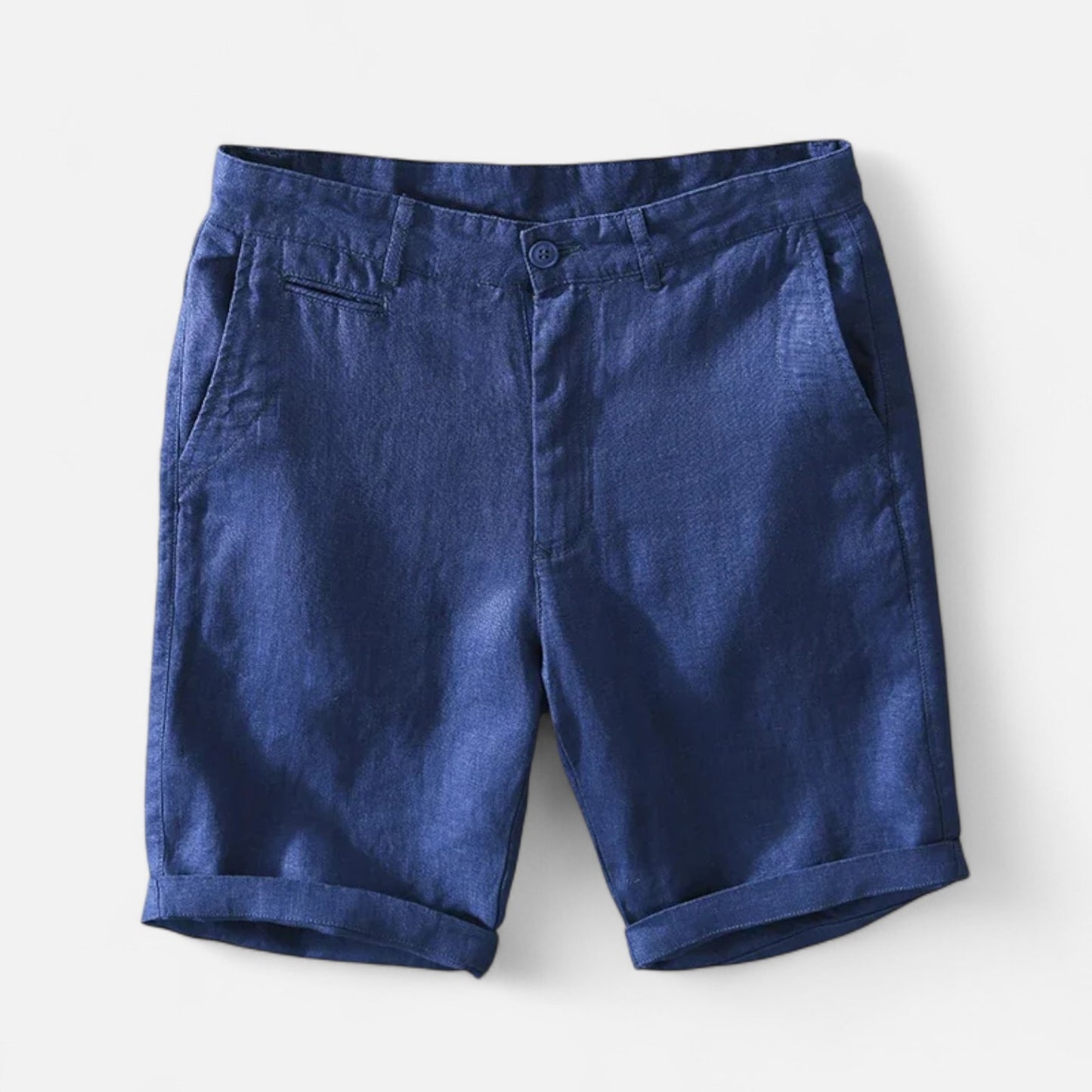 Dorlani | Short en Lin Pur pour Homme – Élégance Naturelle, Fraîcheur Inégalée