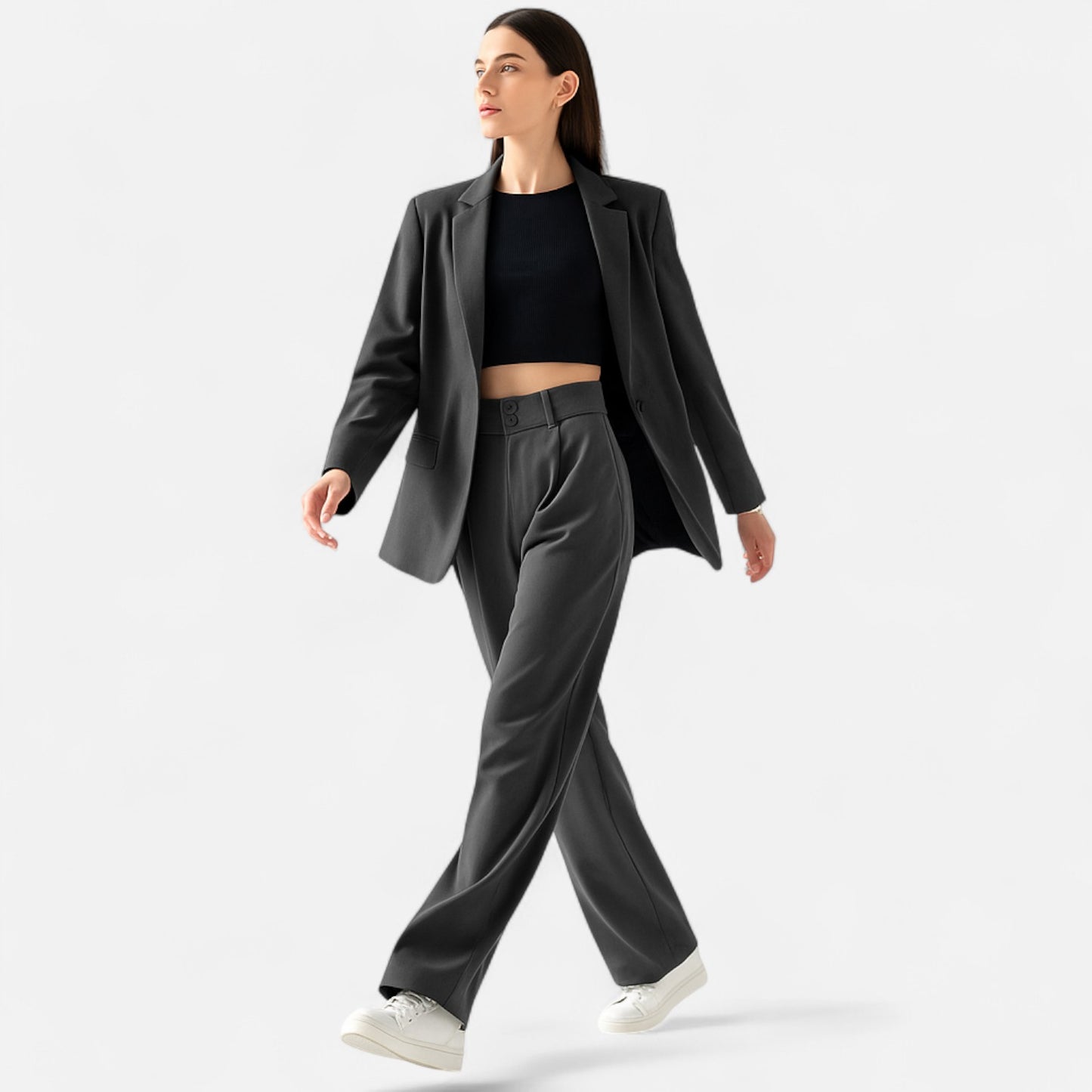 Dorlani | Pantalon Large Élégant pour Femme – Fluidité Contemporaine, Raffinement Intemporel