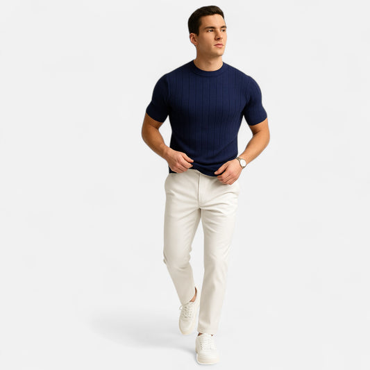 Dorlani | T-Shirt à Manches Courtes pour Homme – Simplicité Élégante, Confort Inégalé