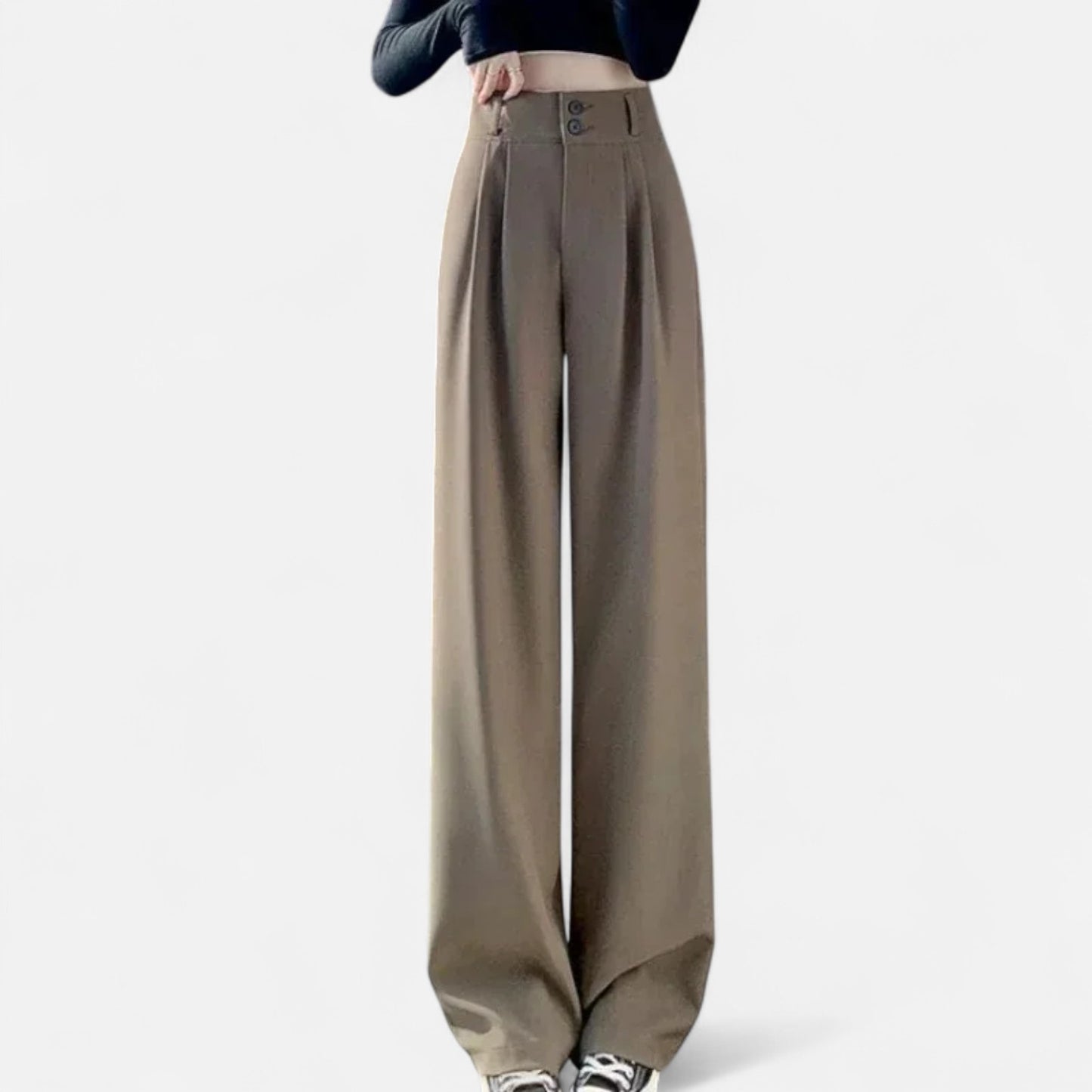 Dorlani | Pantalon Large Élégant pour Femme – Fluidité Contemporaine, Raffinement Intemporel